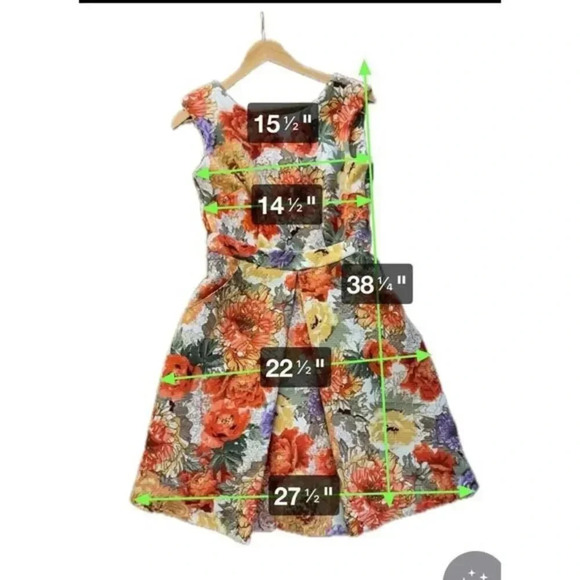 Donny & Nicole‎ Floral Shift Dress Size 4 - Picture 2 of 4